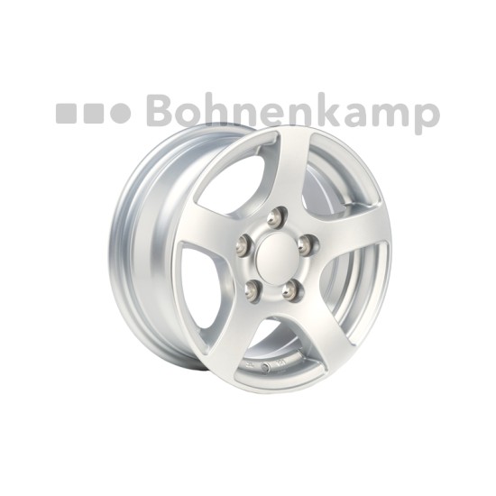 Jantă 5.5 J x 14 H2, ALV, Aluminiu, Argint