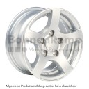 Jantă 6 J x 13 H2, ALV, Aluminiu, Argint<br>5/67/112, O16mm, R12, Bilă, ET +30<br>900 kg - 140 km/h