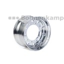 Jantă 11.75 x 22.5, ALV, Aluminiu, Argint<br>10/281/335, M20/M22, O26mm, MZ, ET 0<br>5000 kg - 130 km/h, incl. supapă, Poloneză
