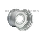 Jantă TW 27 B x 32, Argint RAL9006<br>10/281/335, B3, O27mm, ET 0<br>13300/10000 kg - 40/65 km/h, disc 15mm