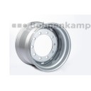 Jantă 14.00 x 22.5, ALV, Argint RAL9006<br>10/281/335, B33, O26mm, BMZ, ET 0<br>6100/5300 kg - 40/100 km/h