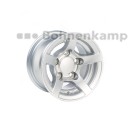 Jantă 6 J x 10 H2, ALV, Aluminiu, Argint<br>5/67/112, O16mm, R12, Bilă, ET -4<br>750 kg - 140 km/h