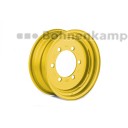 Jantă 9.00 x 15.3<br>6/161/205, A2, O21.5mm, ET 0<br>3150/2650 kg - 25/40 km/h, Galben RAL1007